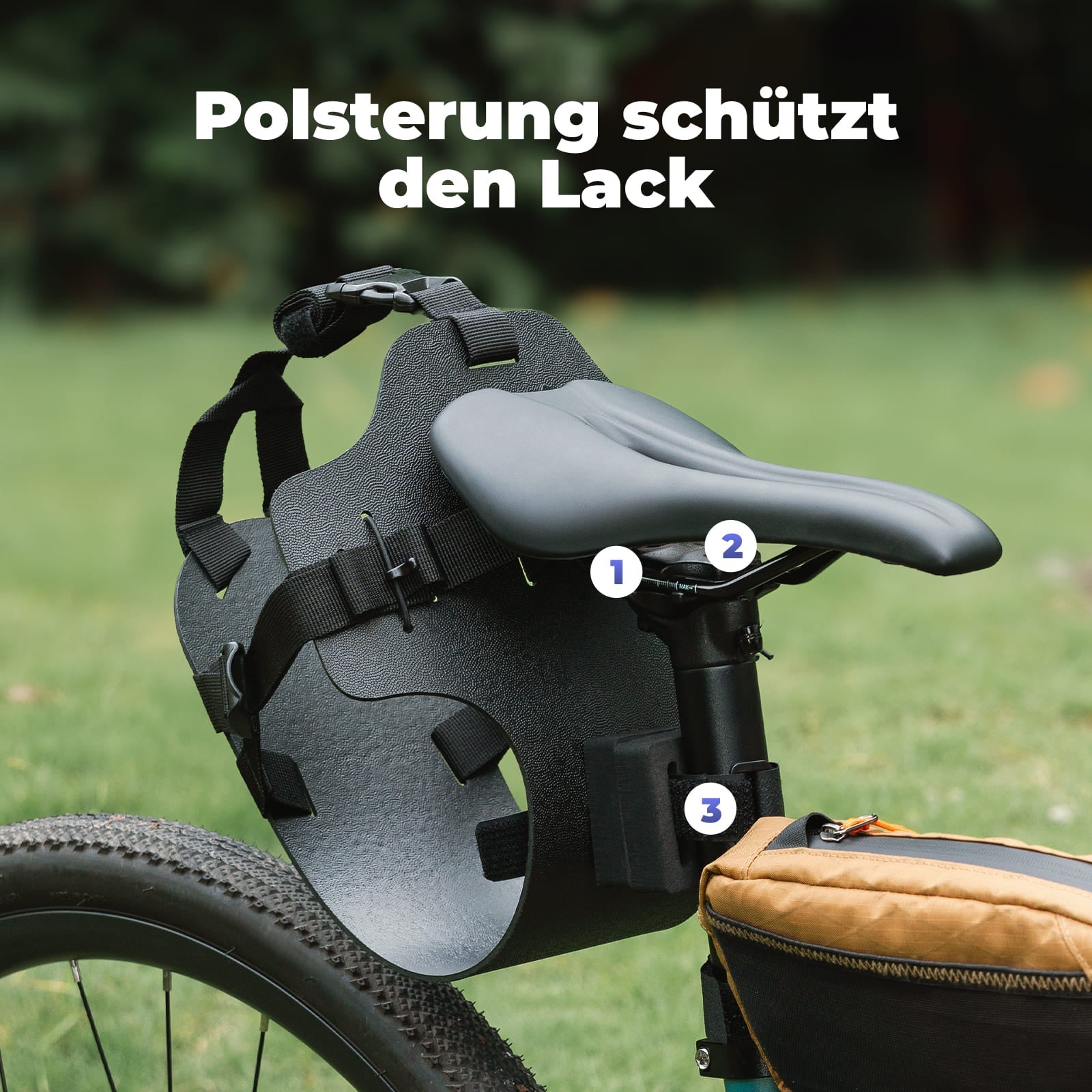Bikepacking Rear Saddle Bag Support Mount - OVERLANDERS Outfitter