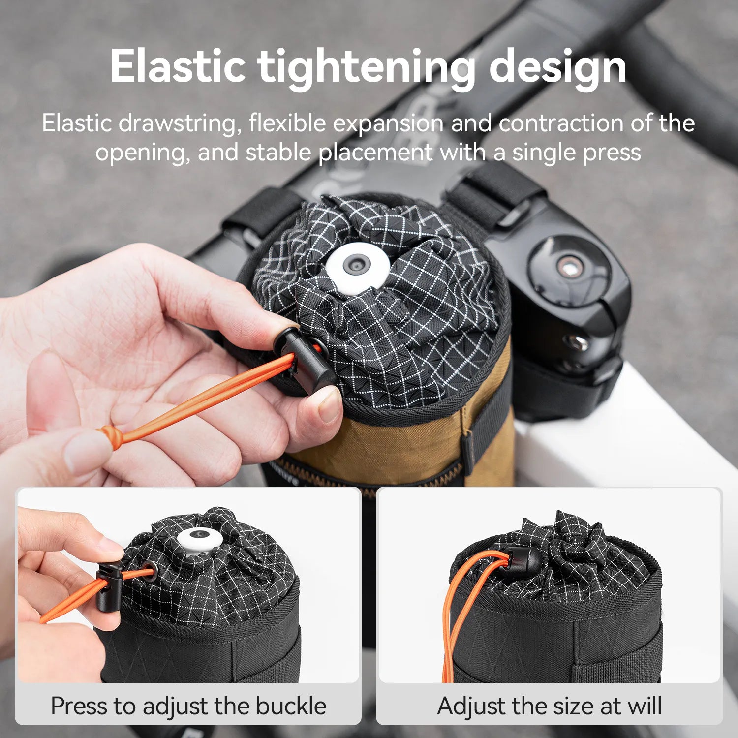 Cold Insulation Water Bottle Holder Bag for Bikepacking 1L - We The Collective