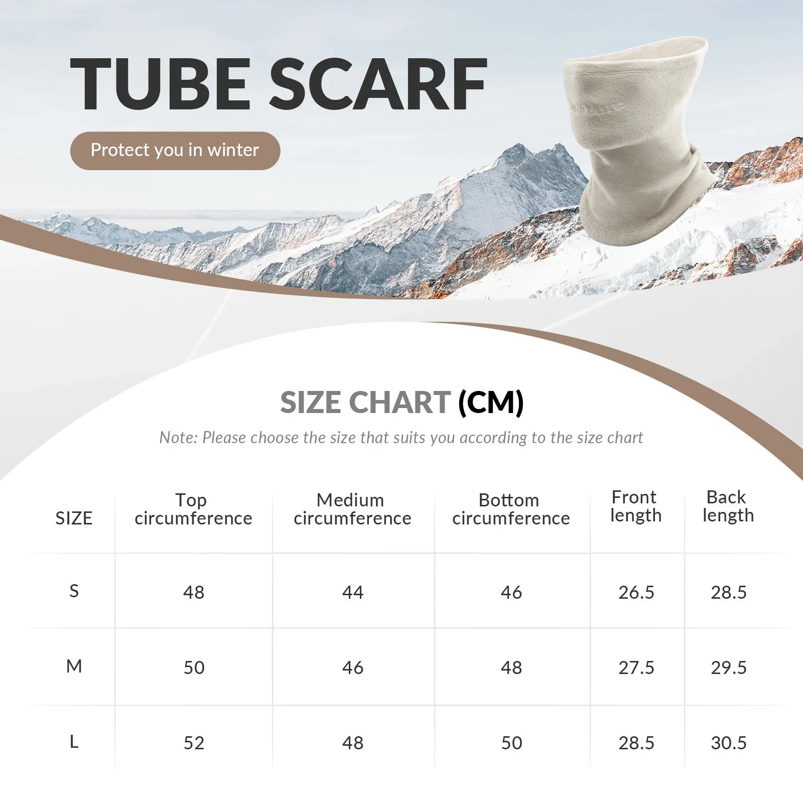 Qunature Global double-sided fleece face and neck warmer head cover for winter, providing cozy, integrated warmth and comfort.