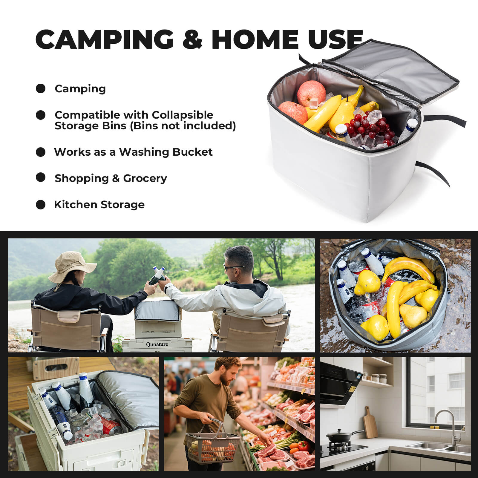 Foldable Cooler Bag Outdoor - OVERLANDERS Outfitter