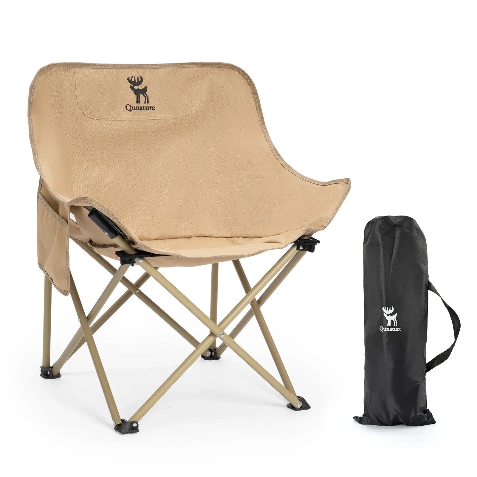 Folding Carbon Steel Camping Chair - Adult & Kids Sizes - We The Collective