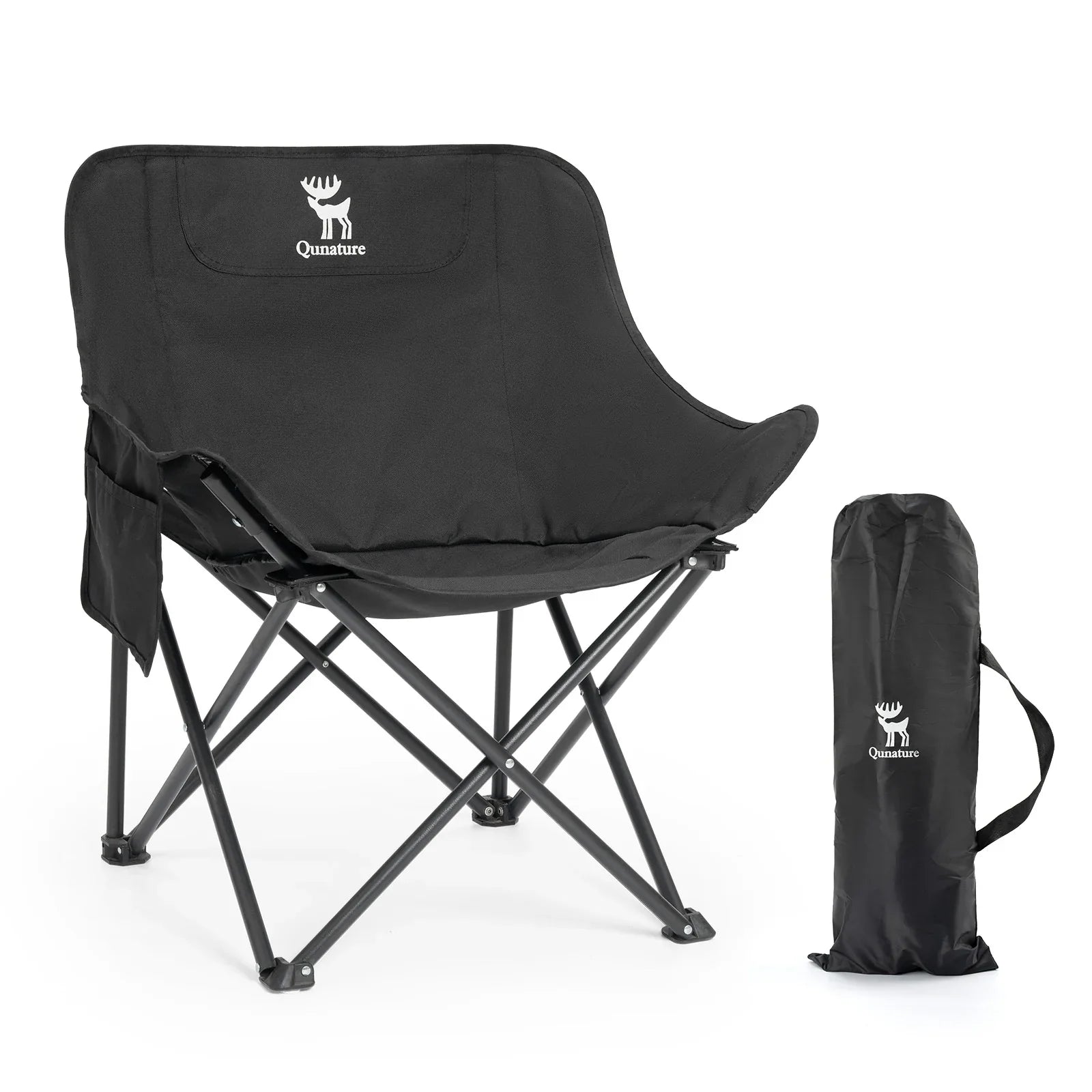 Folding Carbon Steel Camping Chair - Adult & Kids Sizes - We The Collective