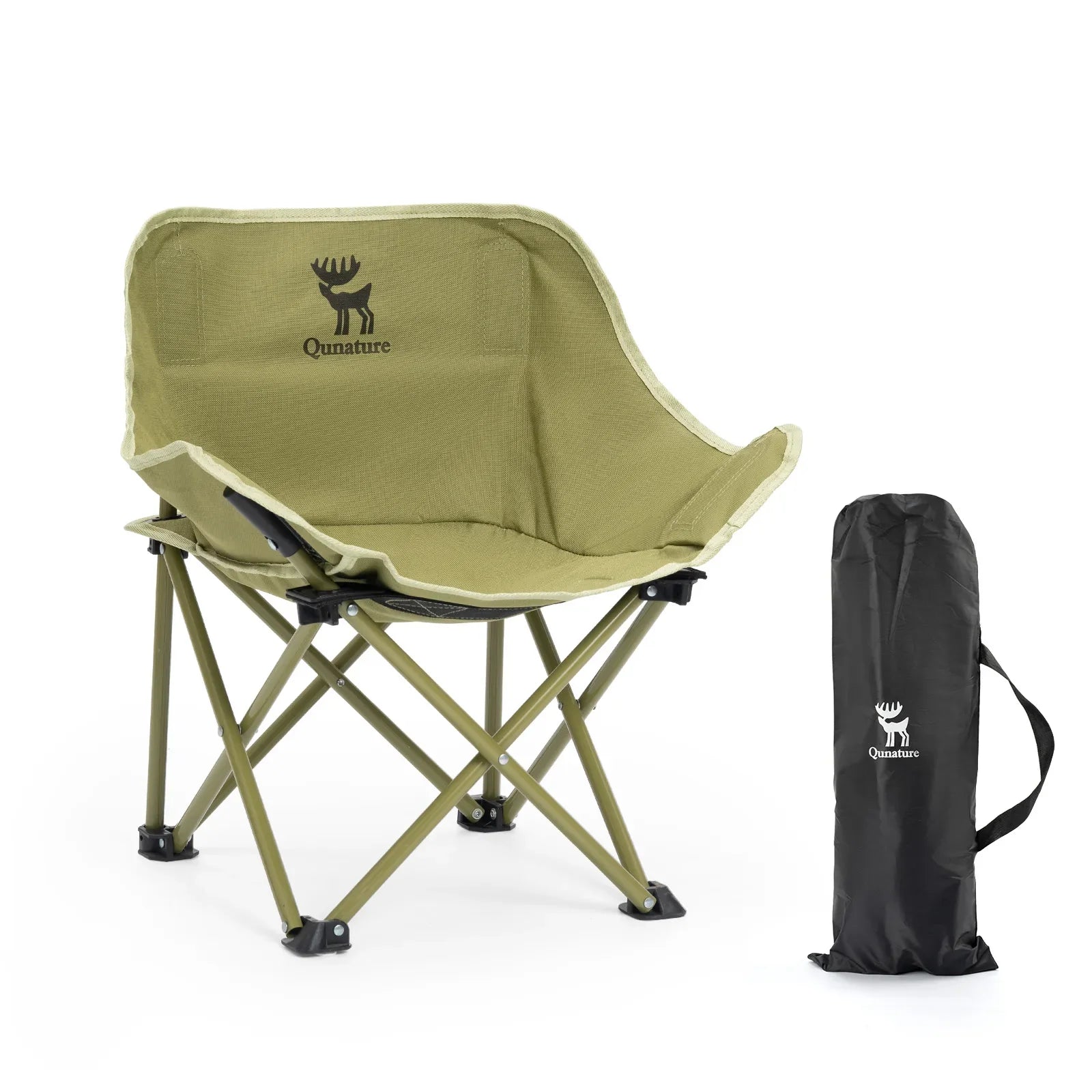 Folding Carbon Steel Camping Chair - Adult & Kids Sizes - We The Collective
