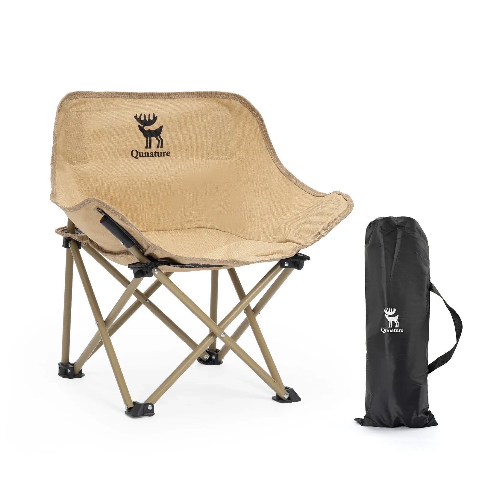 Folding Carbon Steel Camping Chair - Adult & Kids Sizes - We The Collective