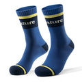 Qunature Global four-season waterproof breathable socks designed for outdoor sports, showing moisture-resistant fabric and comfortable fit.