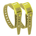 Two heavy-duty bikepacking gear straps with TPU polyether from Qunature Global, showing durable straps for secure bicycle cargo.