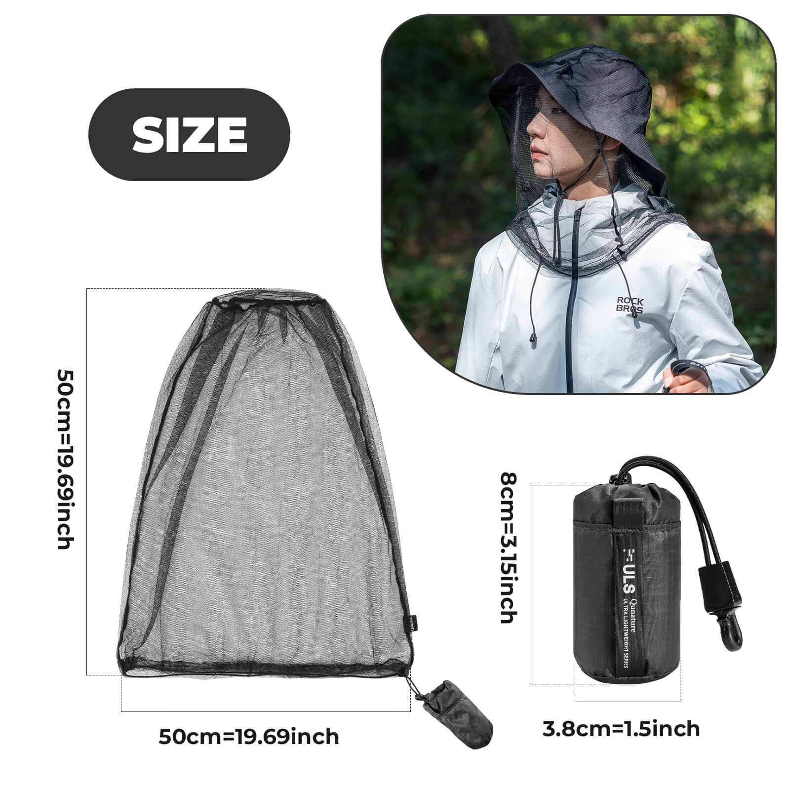 Mosquito Head Net Mesh - OVERLANDERS Outfitter
