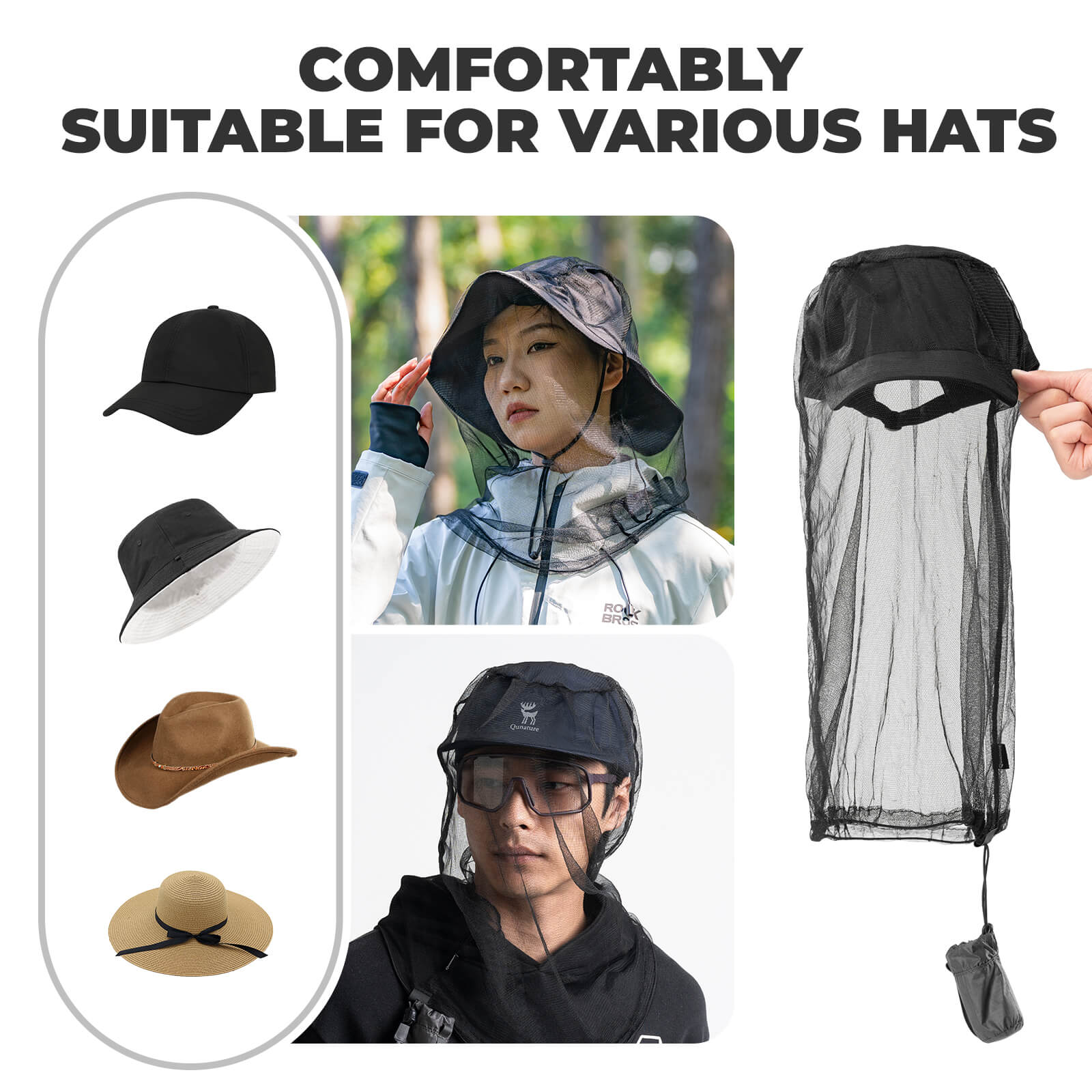 Mosquito Head Net Mesh - OVERLANDERS Outfitter