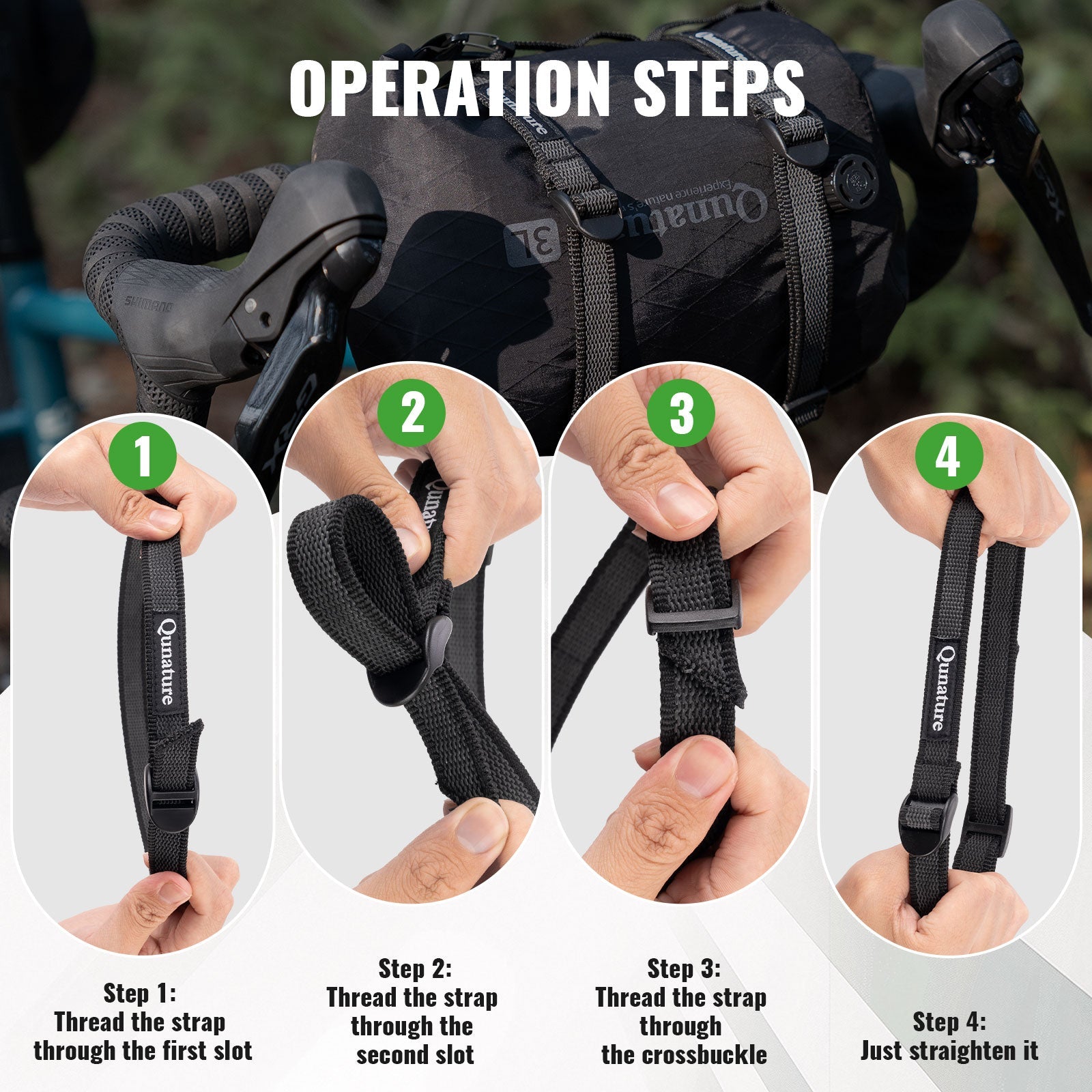 Durable Bicycle Cargo Straps – Wide Compatibility - OVERLANDERS Outfitter