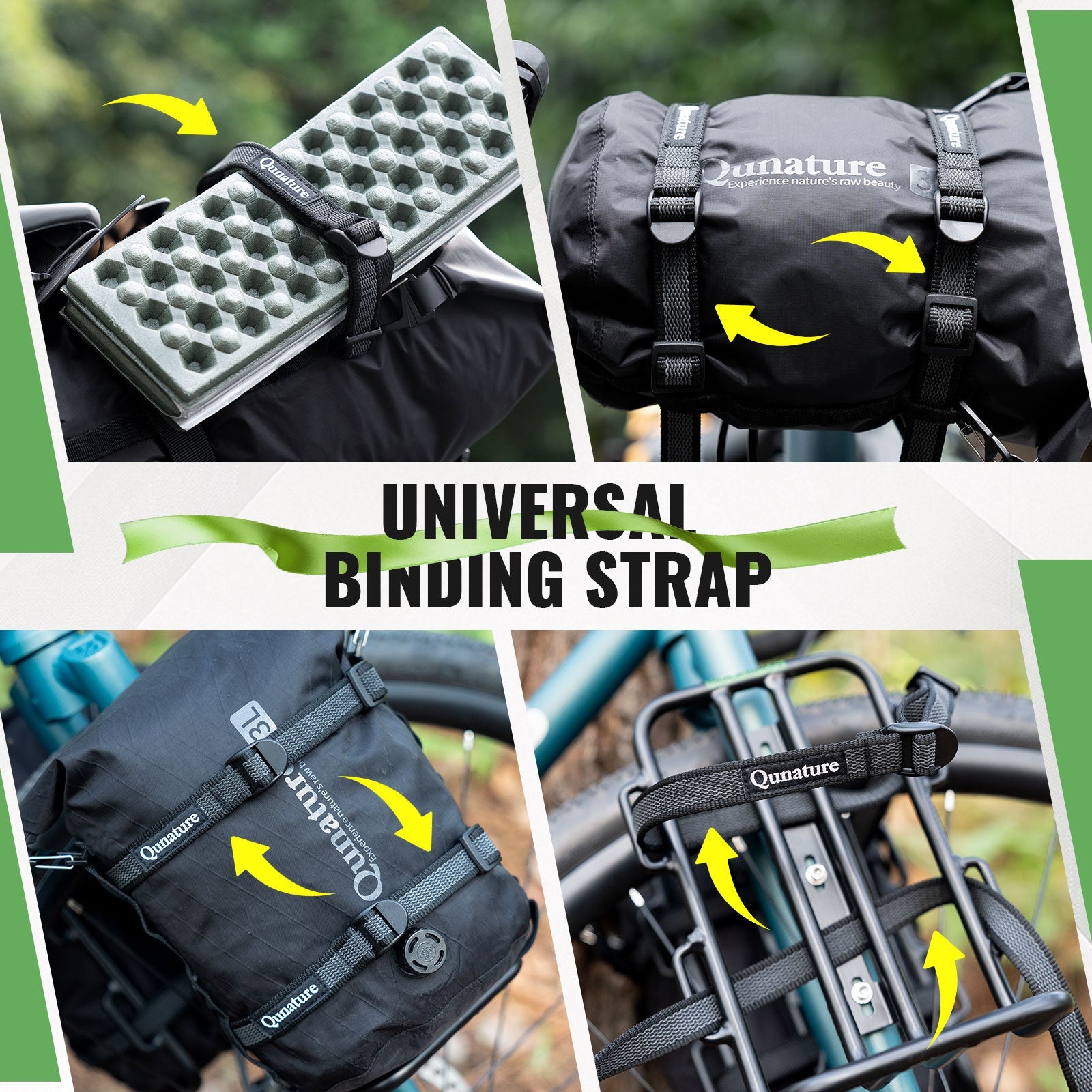 Durable Bicycle Cargo Straps – Wide Compatibility - OVERLANDERS Outfitter