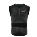 Qunature Global ski back vest with impact protection, EU-certified safety, and breathable comfort for winter sports.