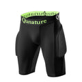 Qunature Global ski impact protection pants with EVA foam padding providing impact safety for winter sports.