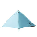 Qunature Global ultralight rodless rainproof tent set up outdoors, ideal for camping with easy, quick installation in various weather conditions.