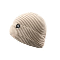 Warm full-ear knitted beanie in cozy fabric, perfect for winter, by Qunature Global, featuring a snug fit and stylish design.