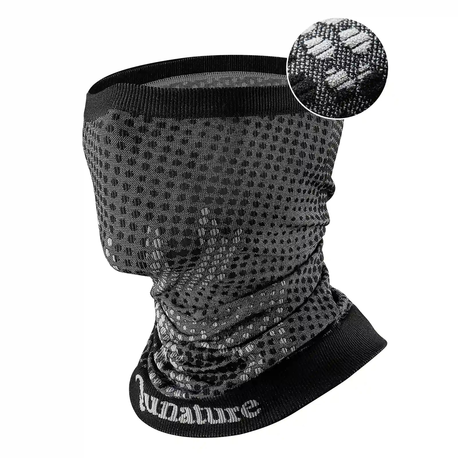 Reindeer series warm ski face mask by Qunature Global, skin-friendly and breathable head cover for winter outdoor activities.