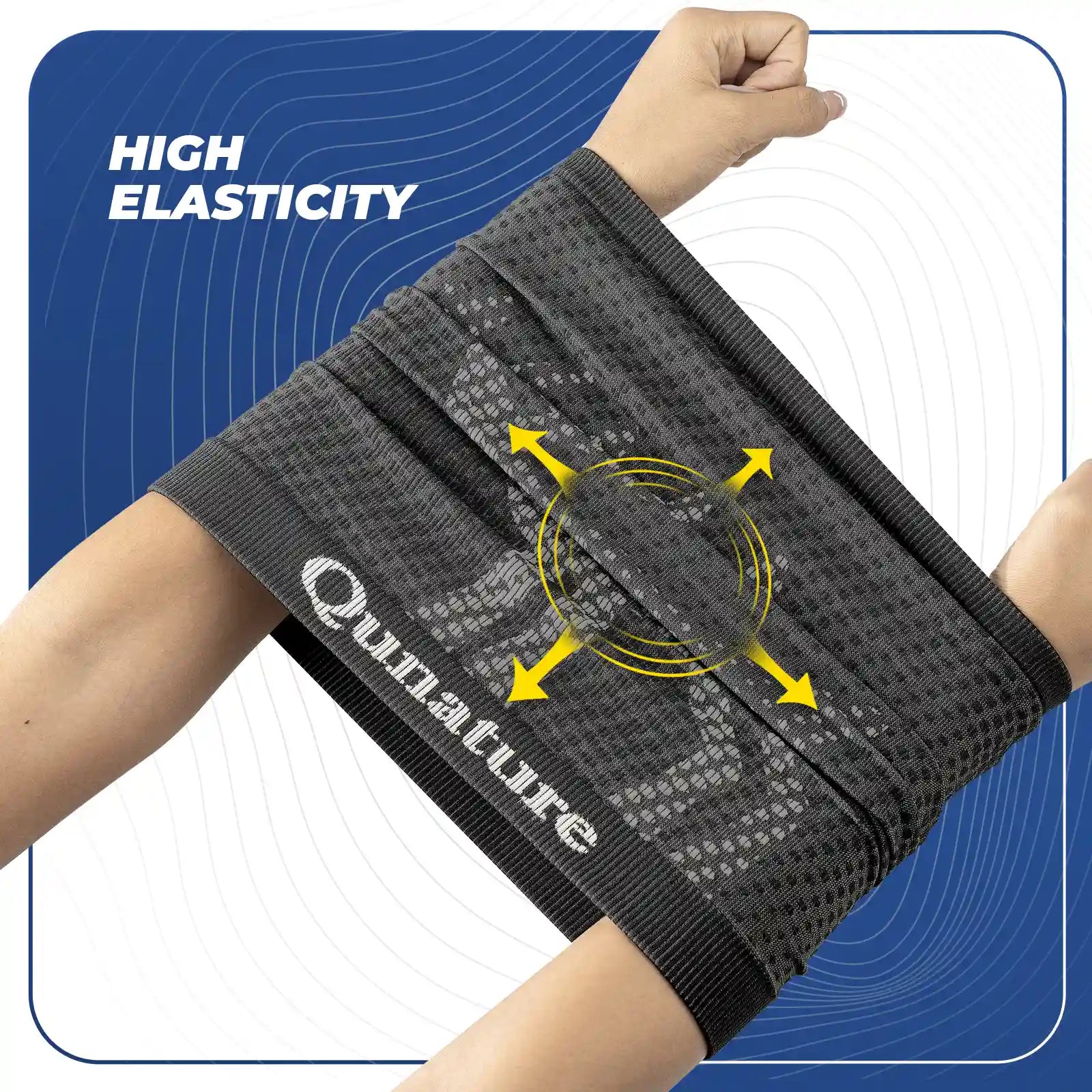 Reindeer Series warm ski face mask by Qunature Global, skin-friendly and breathable head cover for winter sports.
