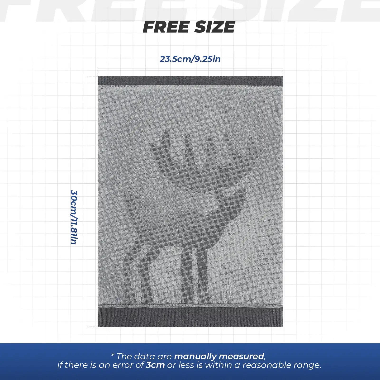Qunature Global warm ski face mask from the Reindeer Series, skin-friendly and breathable head cover for winter outdoor activities.
