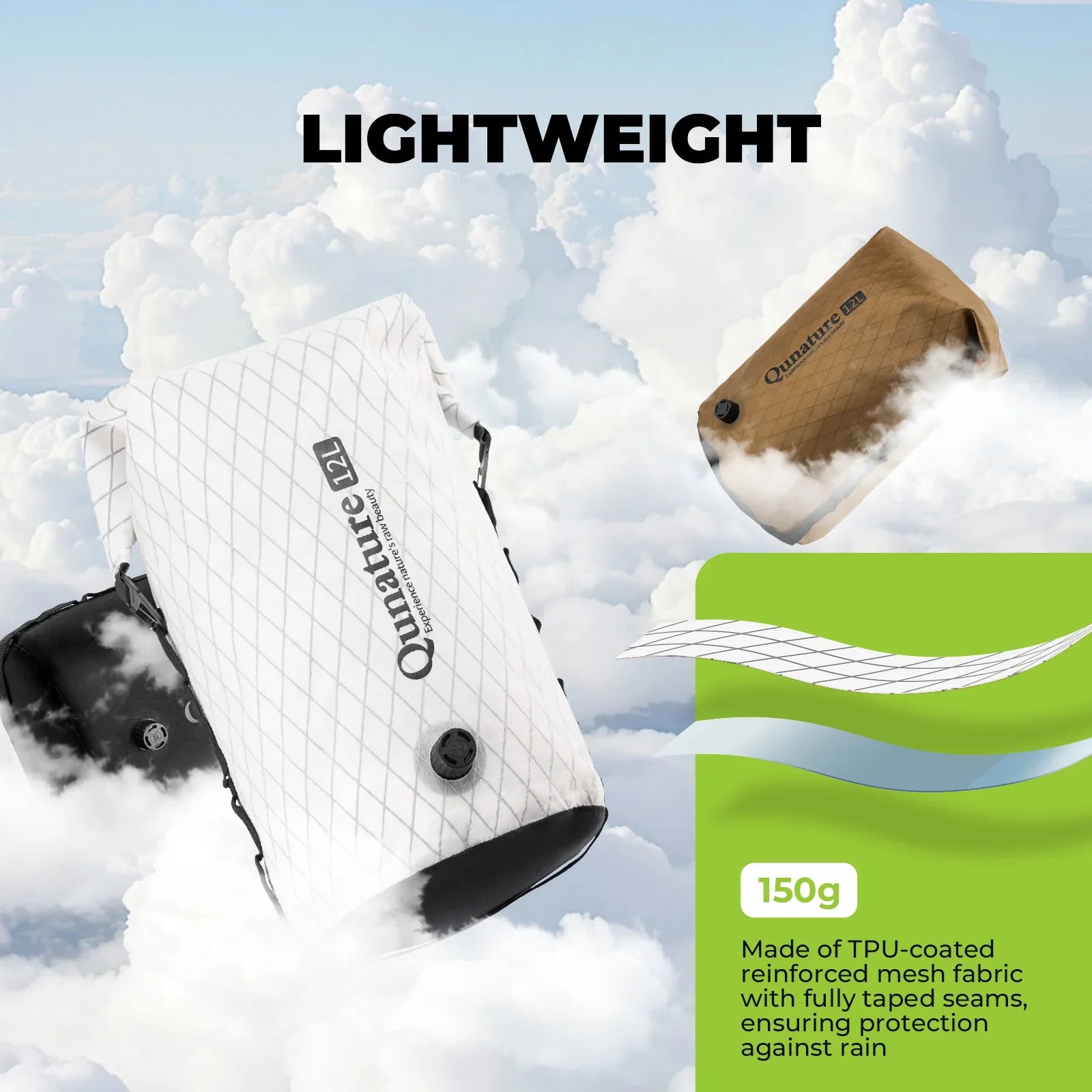 Waterproof Compression Bag for Bikepacking 6L/12L - We The Collective