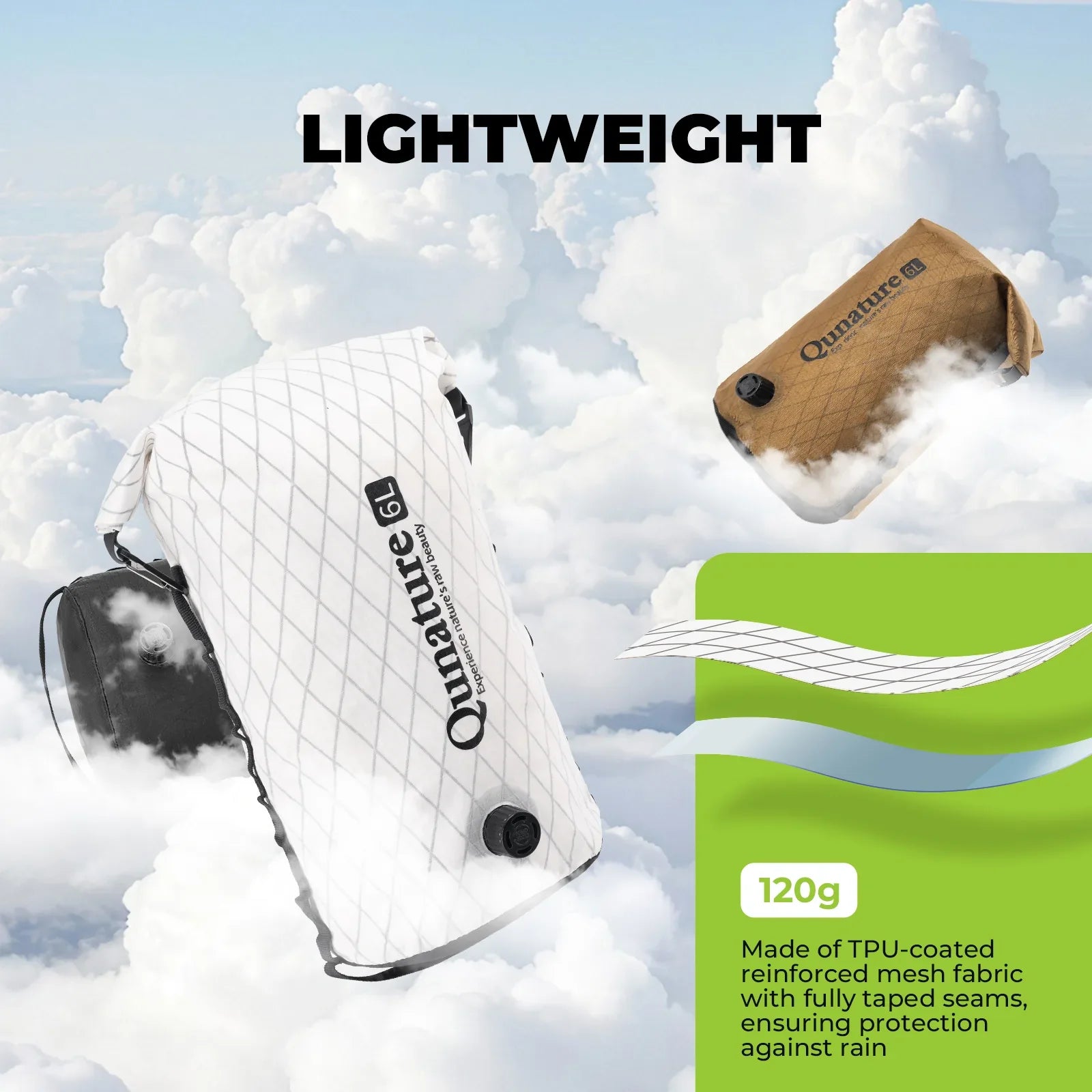 Waterproof Compression Bag for Bikepacking 6L/12L - We The Collective