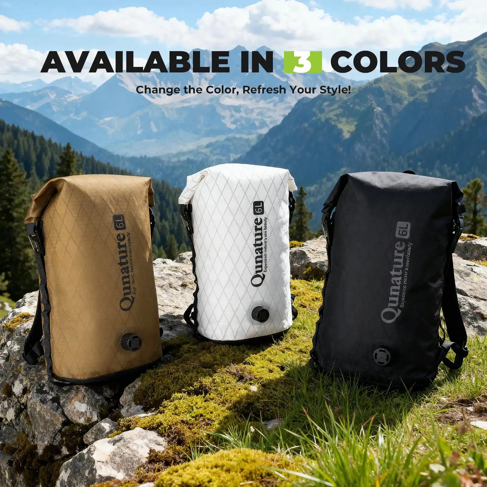 Waterproof Compression Bag for Bikepacking 6L/12L - We The Collective
