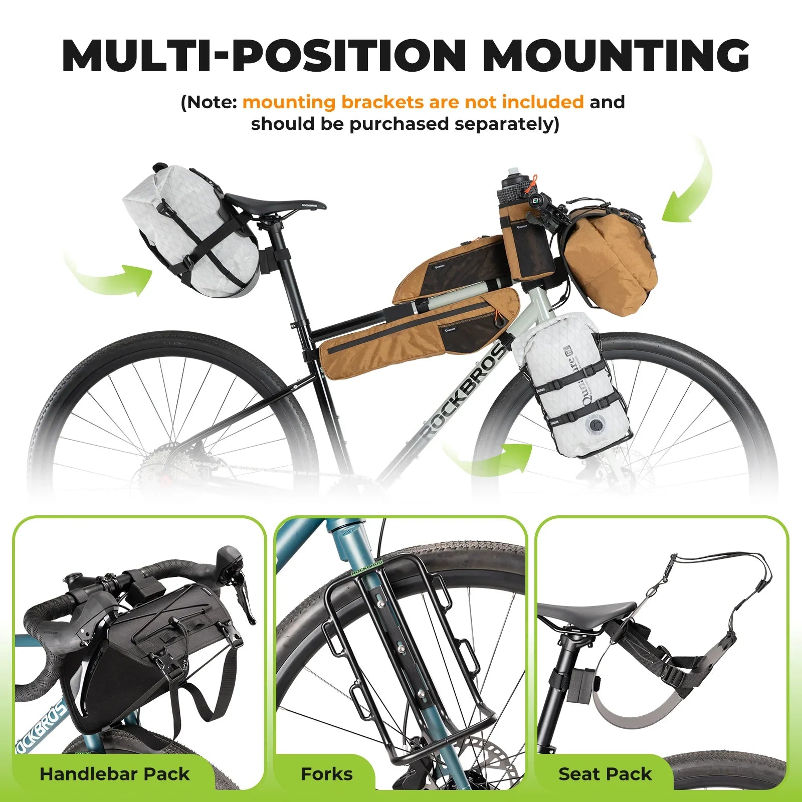 Waterproof Compression Bag for Bikepacking 6L/12L - We The Collective
