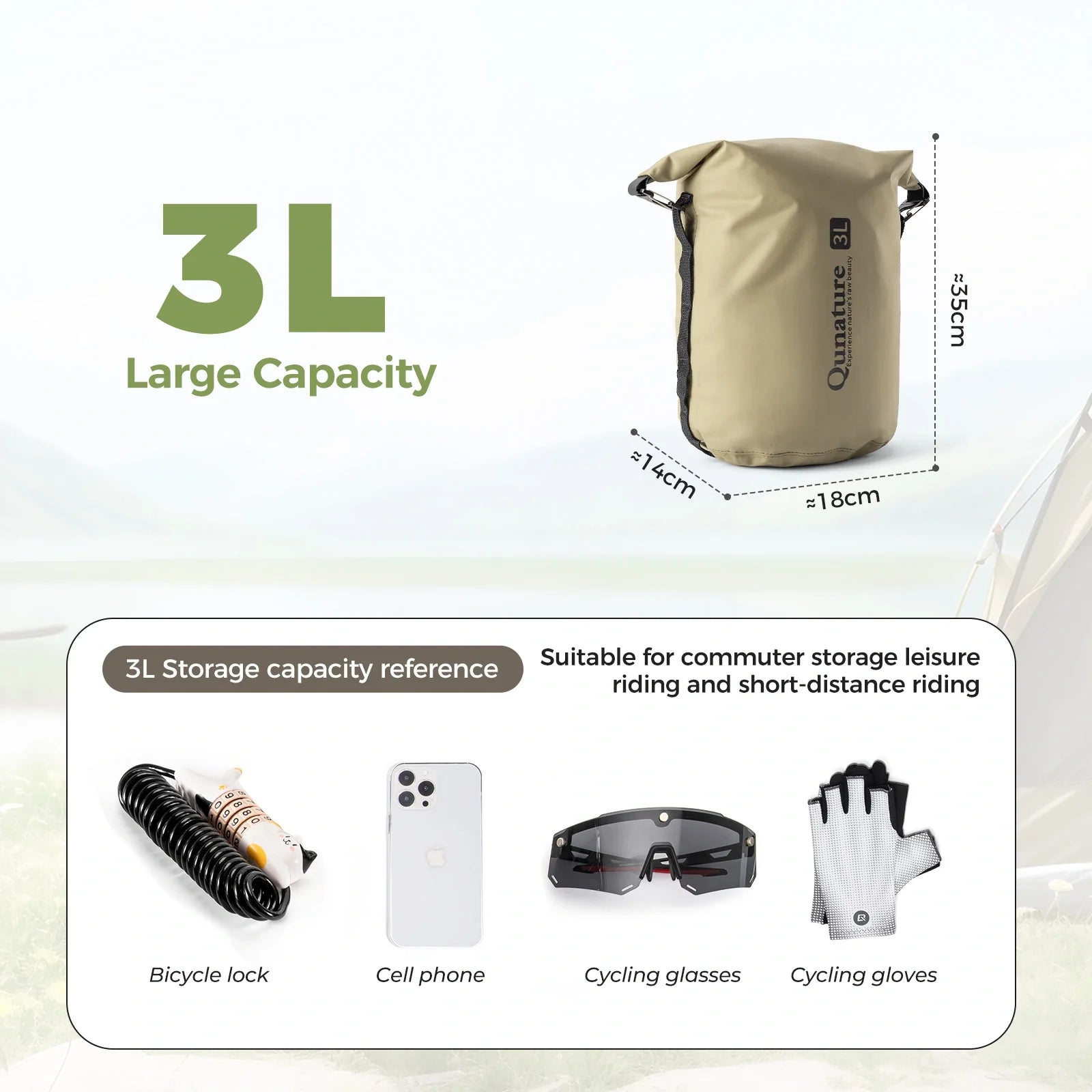 Ultralight & Waterproof Compression Bag for Backpacking 3L/6L/12L - We The Collective