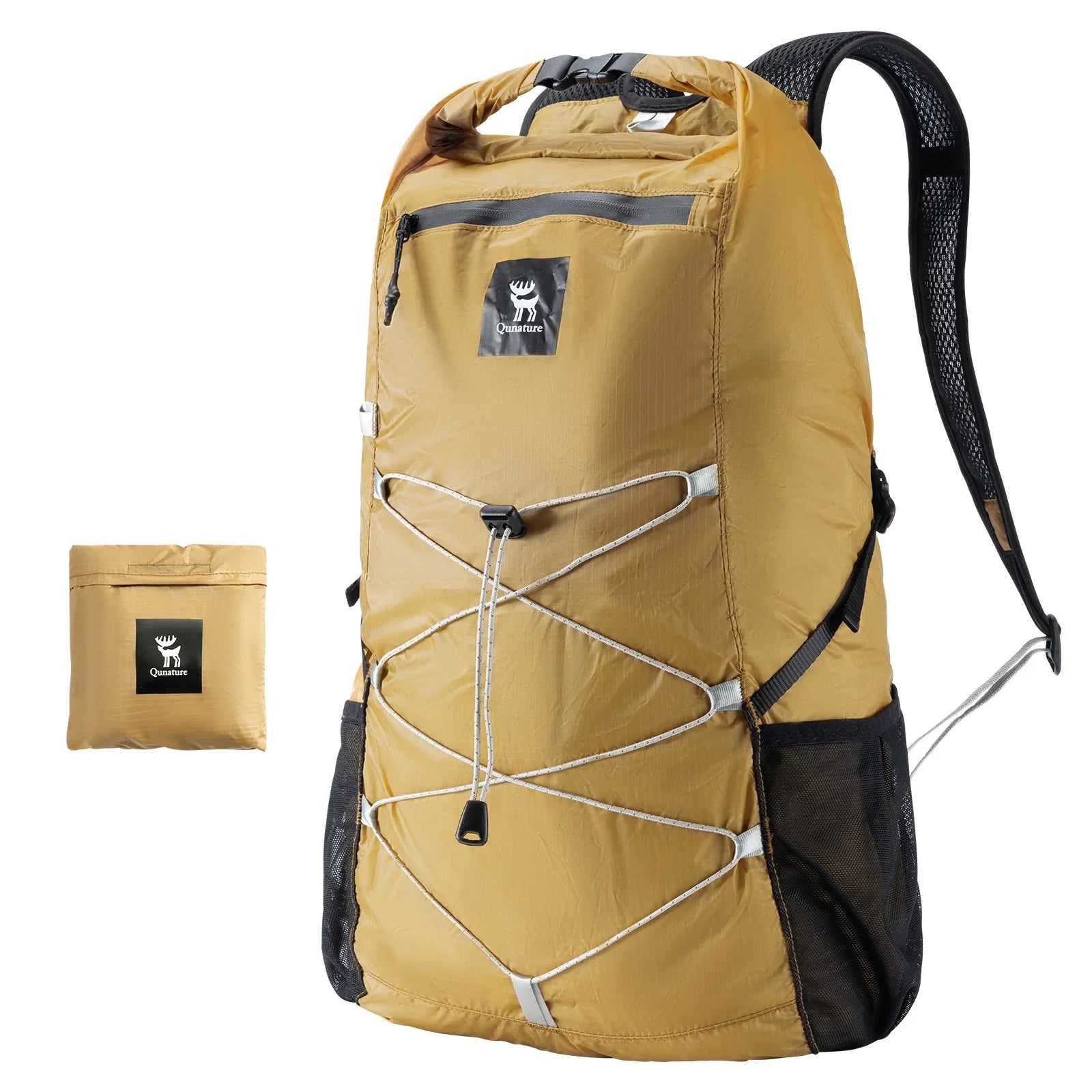 Waterproof Foldable Backpack With Multi-Purpose Use for Camping & Hiking 20L - We The Collective