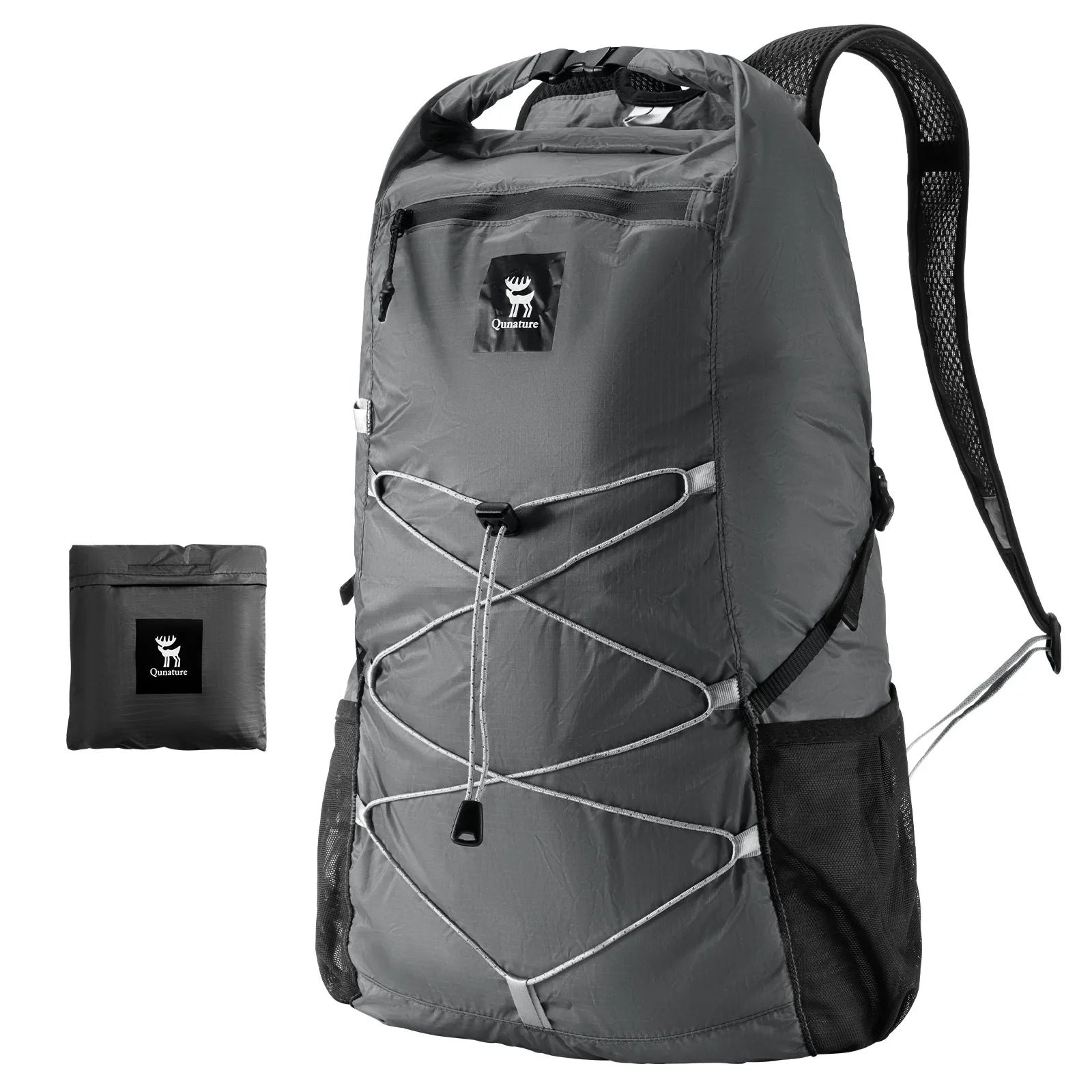 Waterproof Foldable Backpack With Multi-Purpose Use for Camping & Hiking 20L - We The Collective