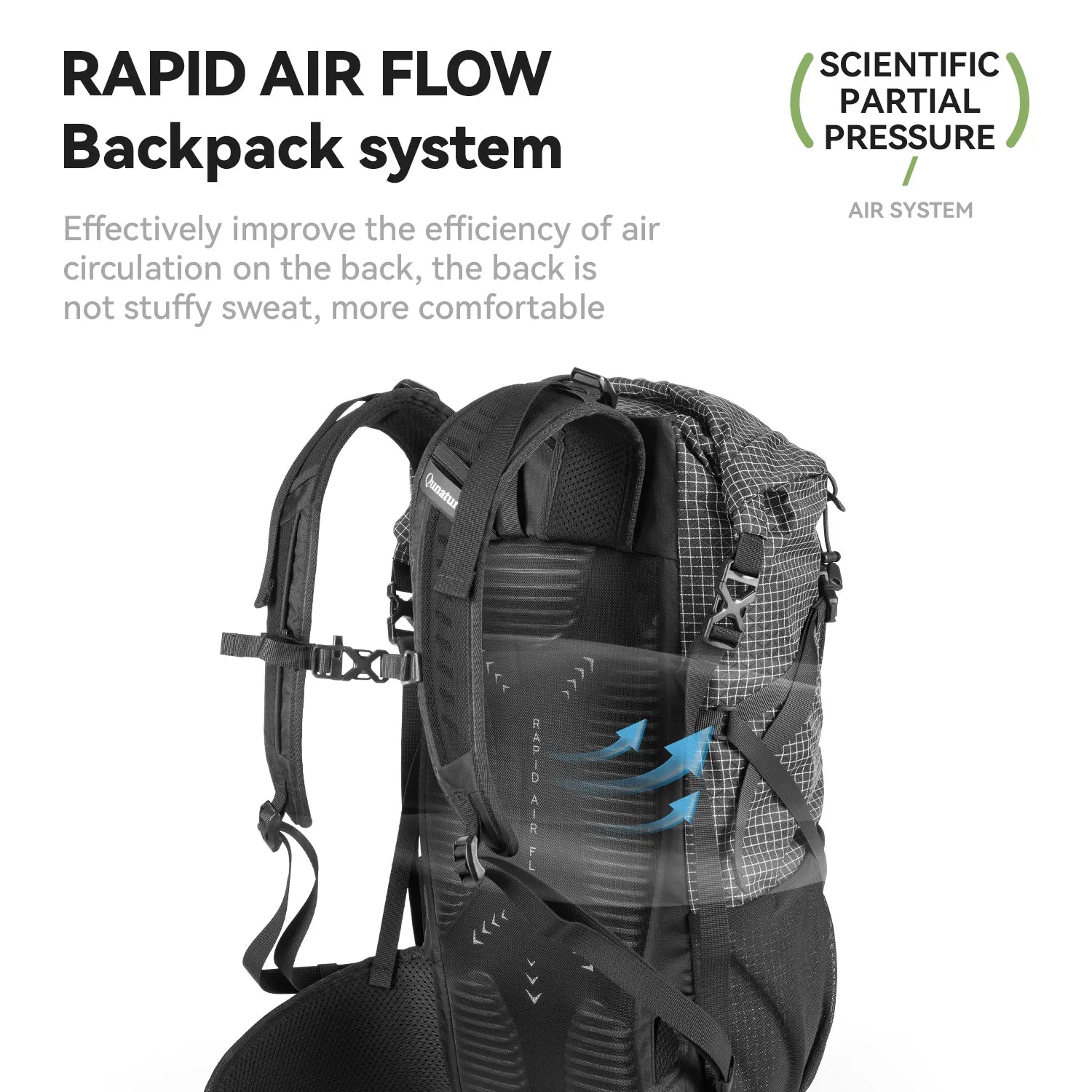 Large-capacity Hiking Backpack, Outdoor Lightweight & Waterproof Daypack, 30-35L - We The Collective