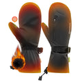Qunature Global windproof full-palm ski gloves with touchscreen grip, insulated for warmth and protection during winter sports.
