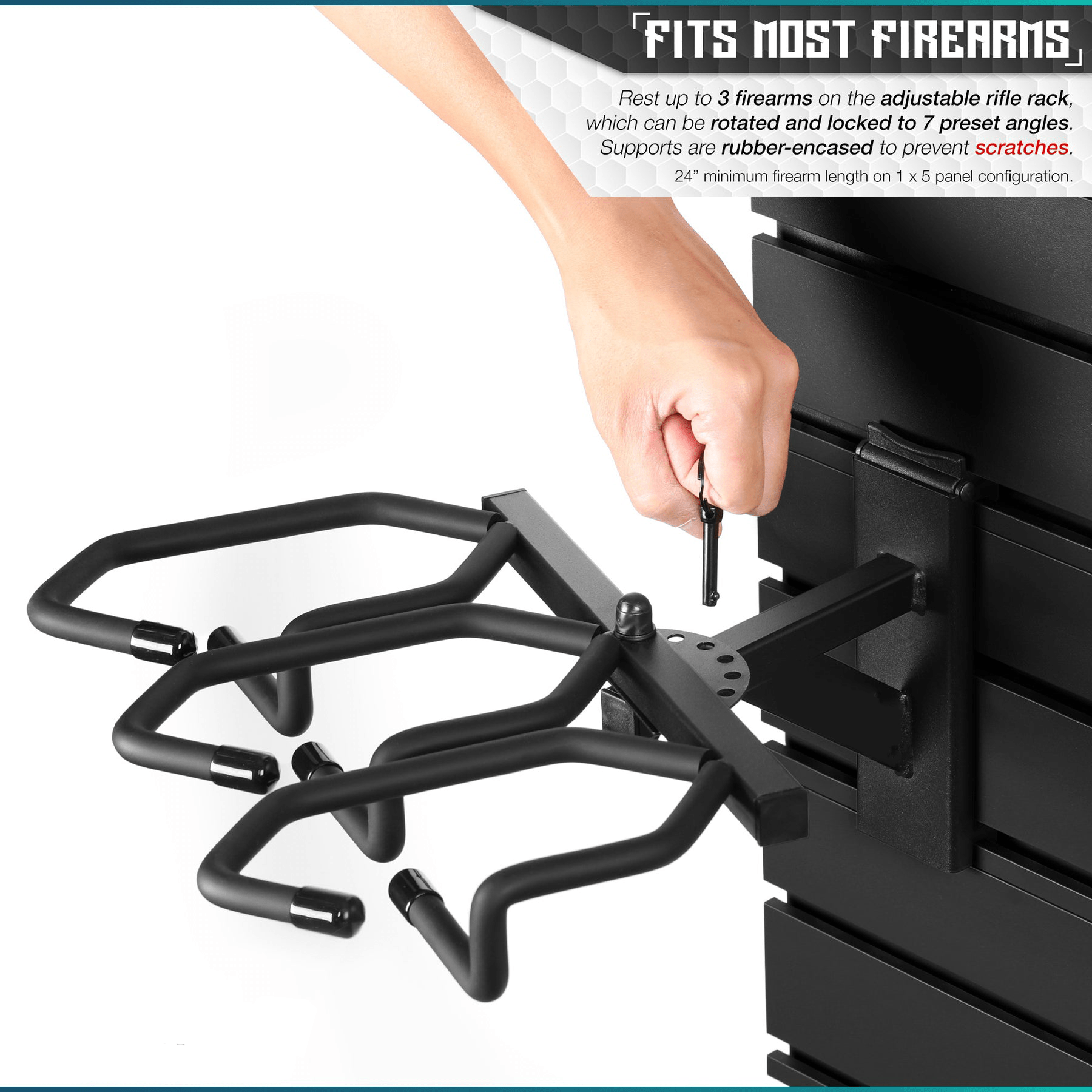 Wall Rack System - 10 Panel and Attachments - We The Collective