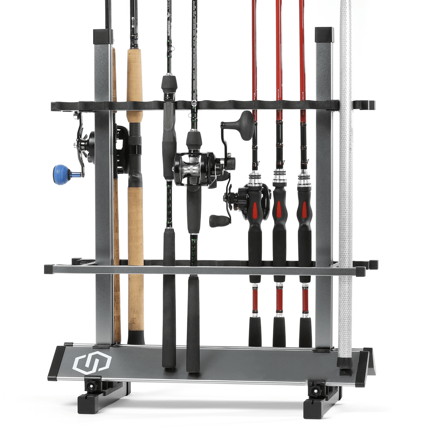 Fishing Pole Aluminum Rack (3 Sizes) - We The Collective