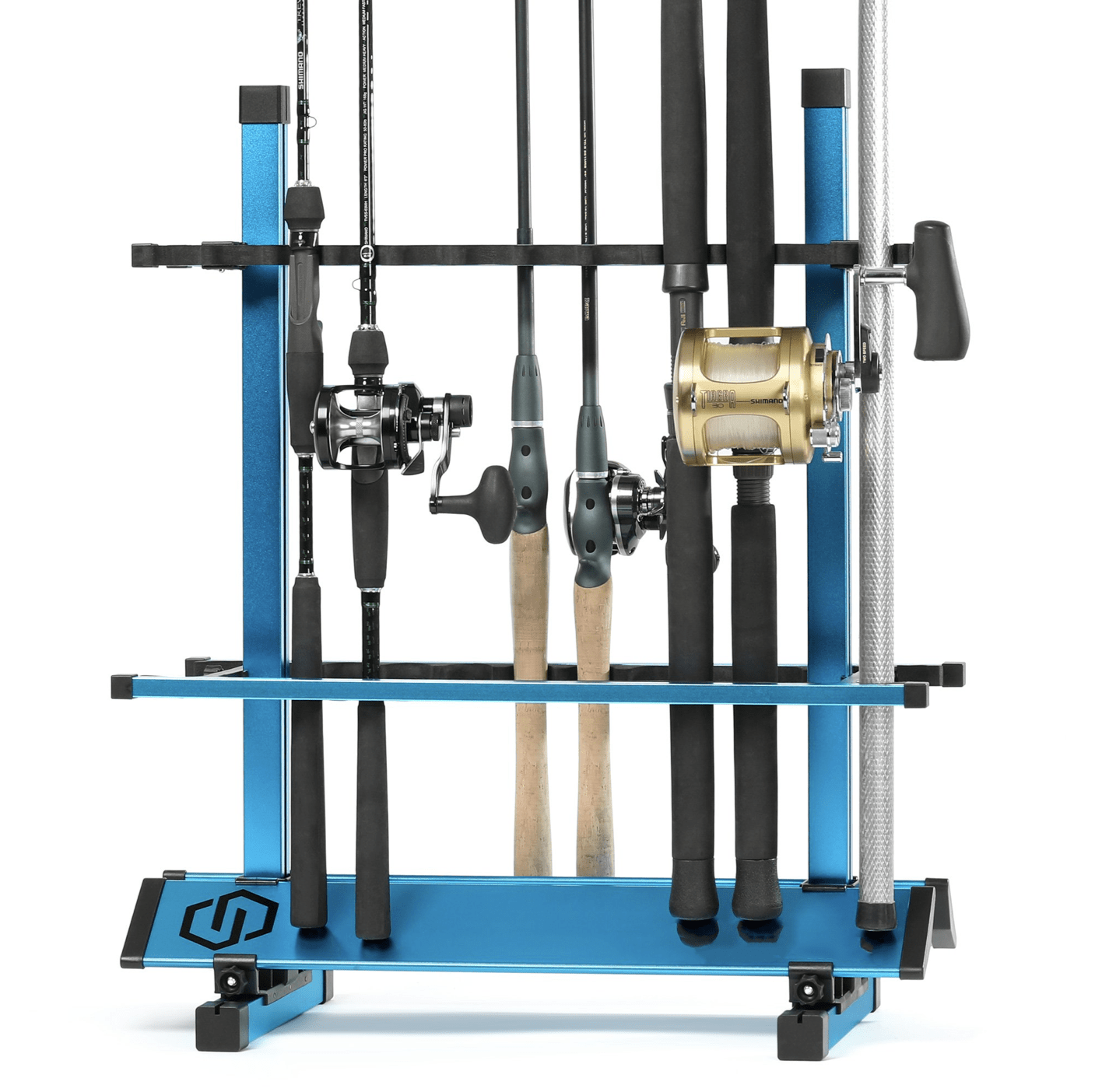 Fishing Pole Aluminum Rack (3 Sizes) - We The Collective