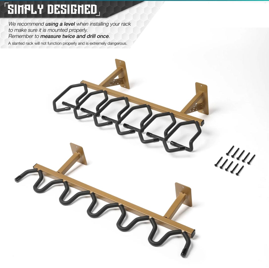 6 Rifle Wall Rack - We The Collective