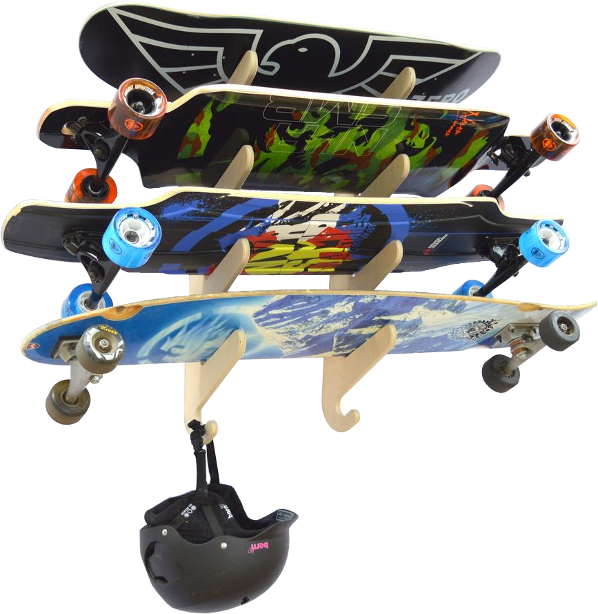 THE ANNEX skateboard wall rack - We The Collective