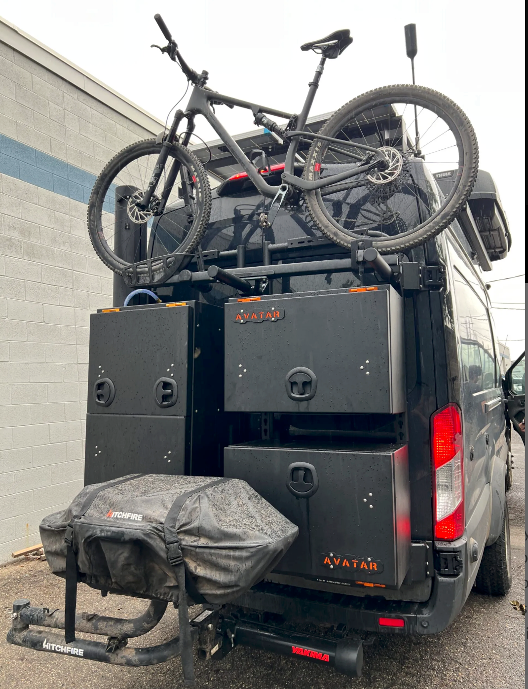 Bike Posts for Massif - We The Collective