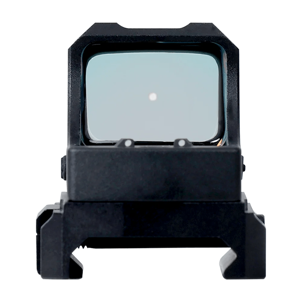 Red Dots Regulator Mini by SFT2 Tactical, compact red dot sight for precision aiming on firearms.