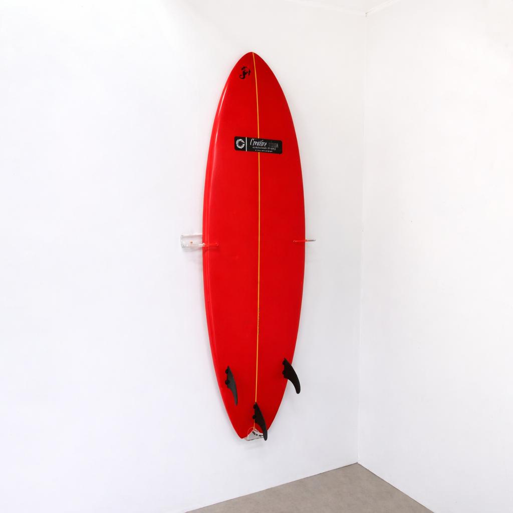 Maui Surfboard Display | Vertical Clear Rack | Holds 50 lbs - OVERLANDERS Outfitter