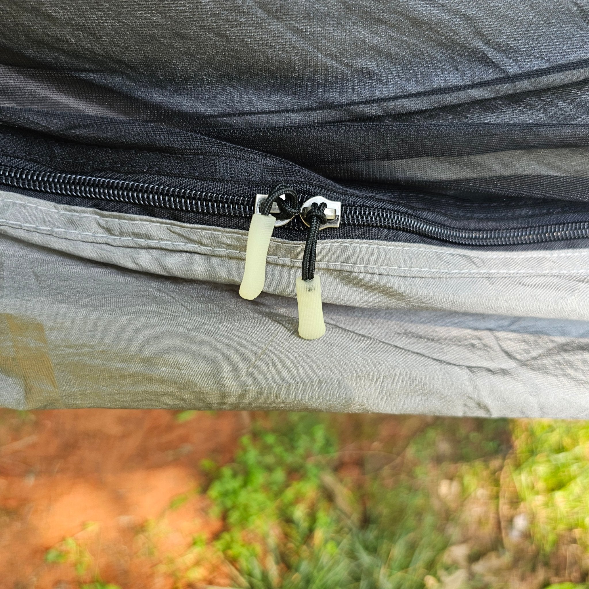 Hanging High Hammocks REM Hammock Complete Sleep System with bug net, cinch buckles, ridgeline organizer, underquilt clips, and straps.