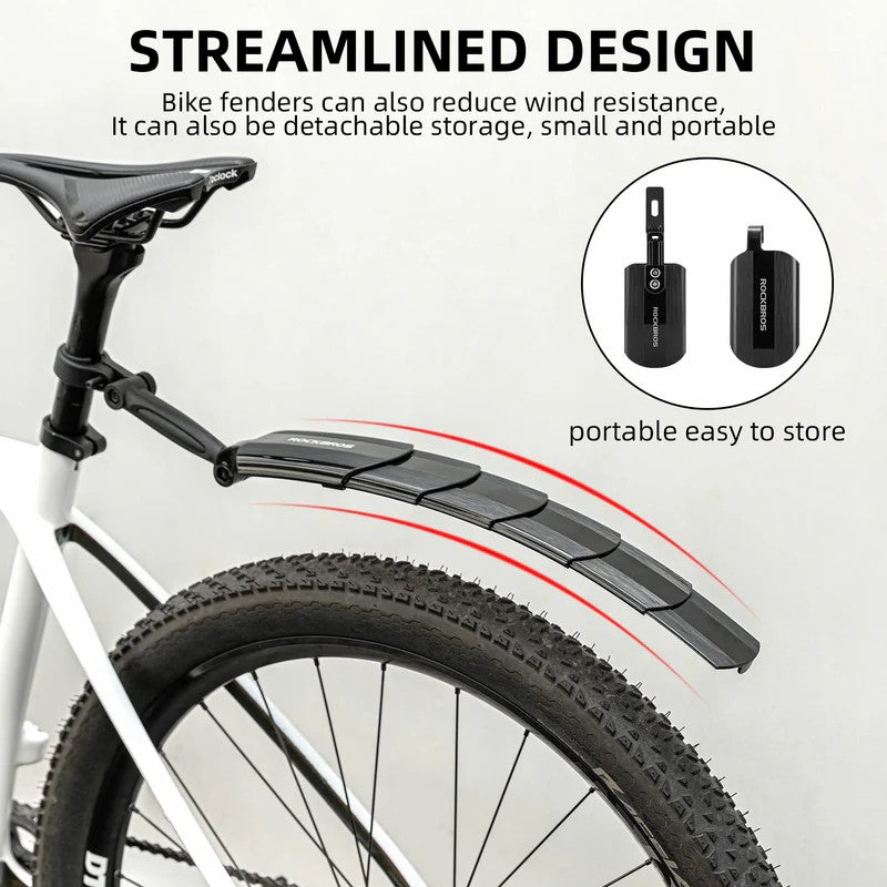 Retractable Front & Rear Bike Fender - OVERLANDERS Outfitter