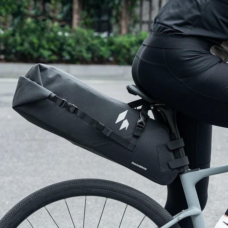 RideMate Waterproof Bike Tail Bag - 13L - OVERLANDERS Outfitter