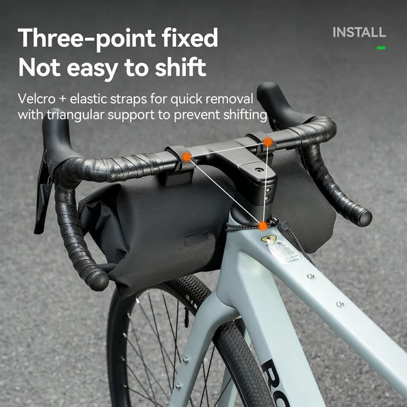 RideMate Bike Front Handlebar Bag - 8L - OVERLANDERS Outfitter