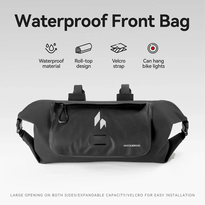 RideMate Bike Front Handlebar Bag - 8L - OVERLANDERS Outfitter
