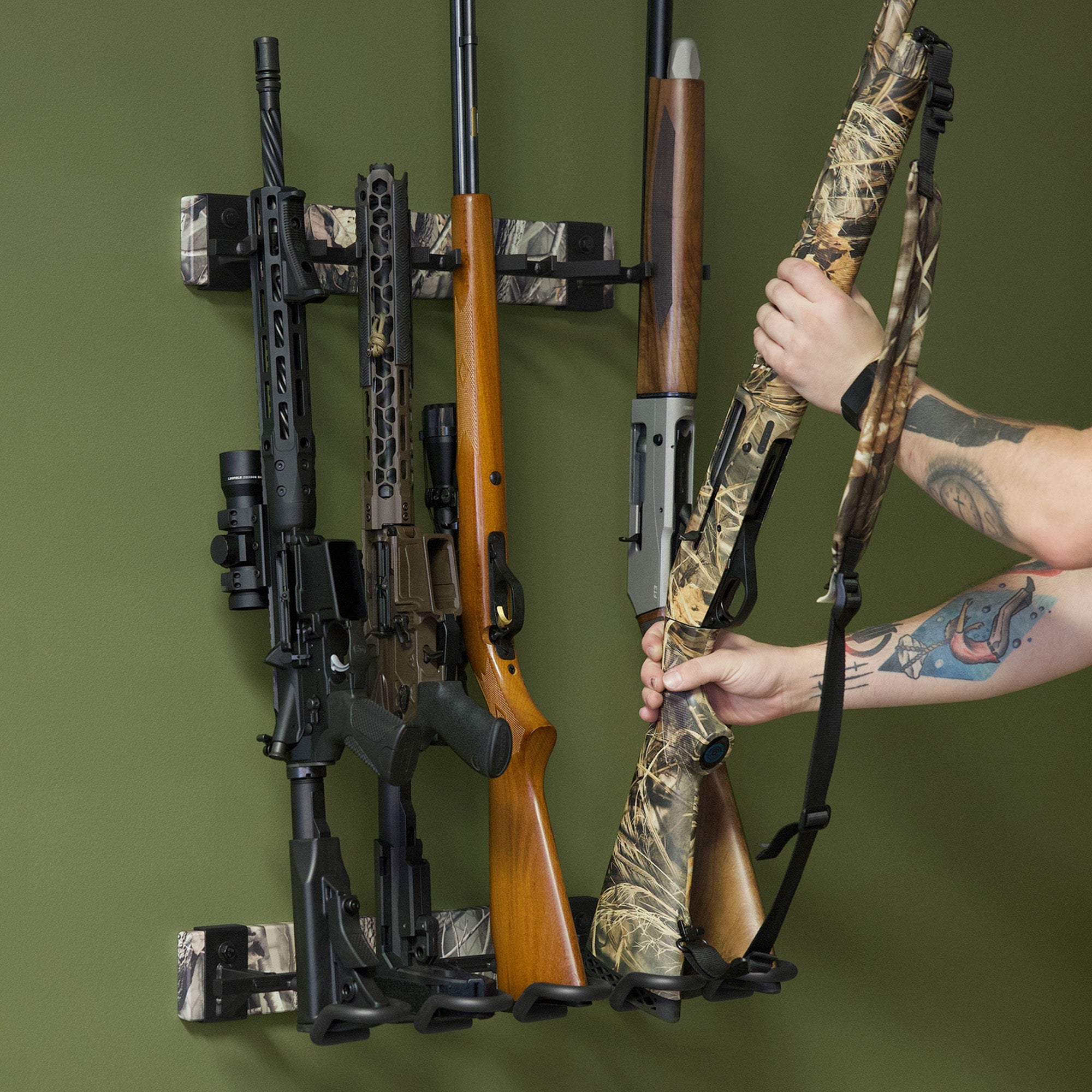 FORGE Rack | Wall Mount Display | 5 Slots | Peak Season - OVERLANDERS Outfitter