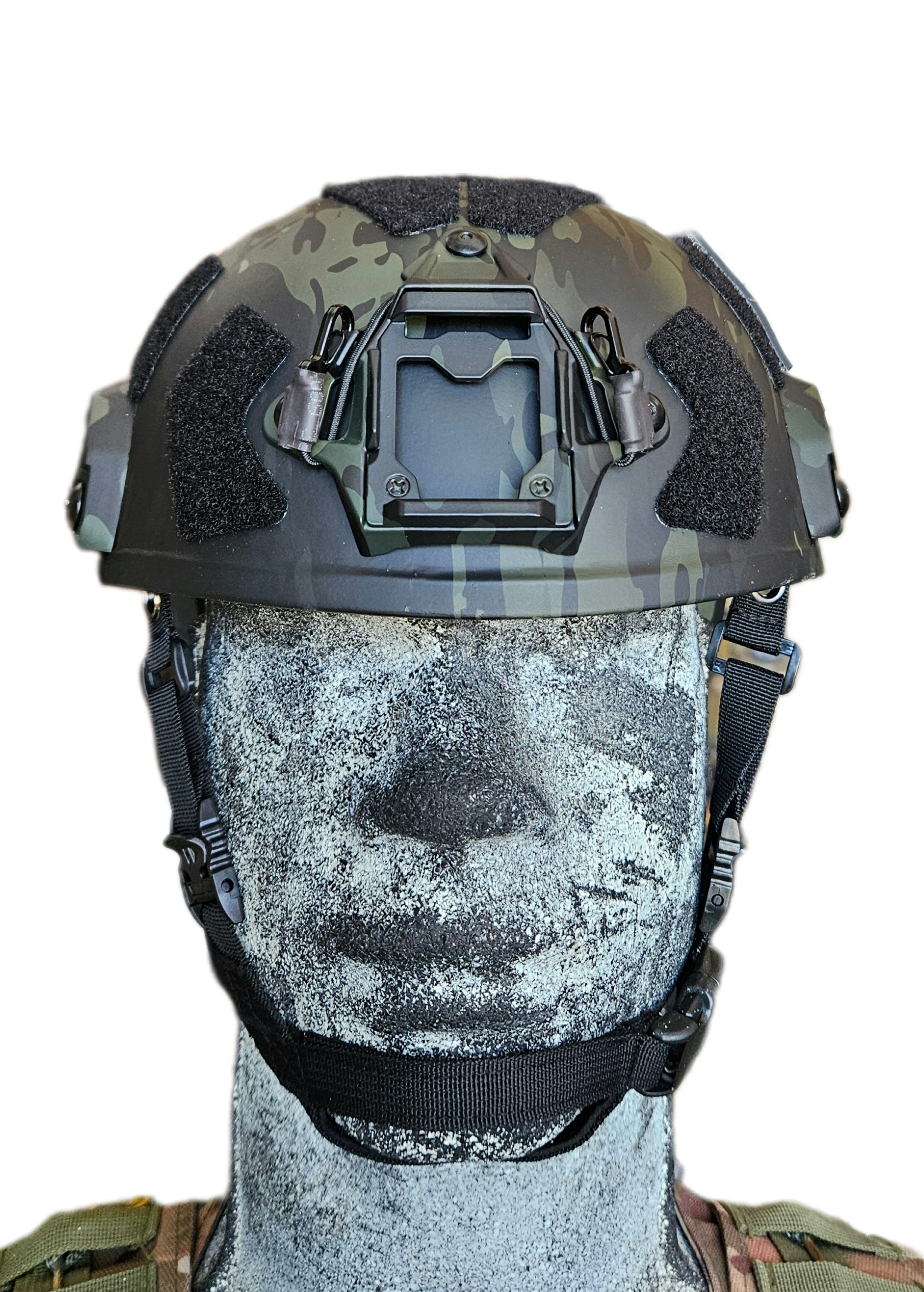 Ballistic Helmet RT2 High Cut Helmet: Tested to LEVEL IIIA (Included Arc Rails, Padding, Straps) - We The Collective