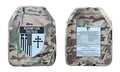 Pair of Redemption Tactical Level IV Recon 2.0 armor plates with a compatible 8x10 vest carrier, designed for ballistic protection.