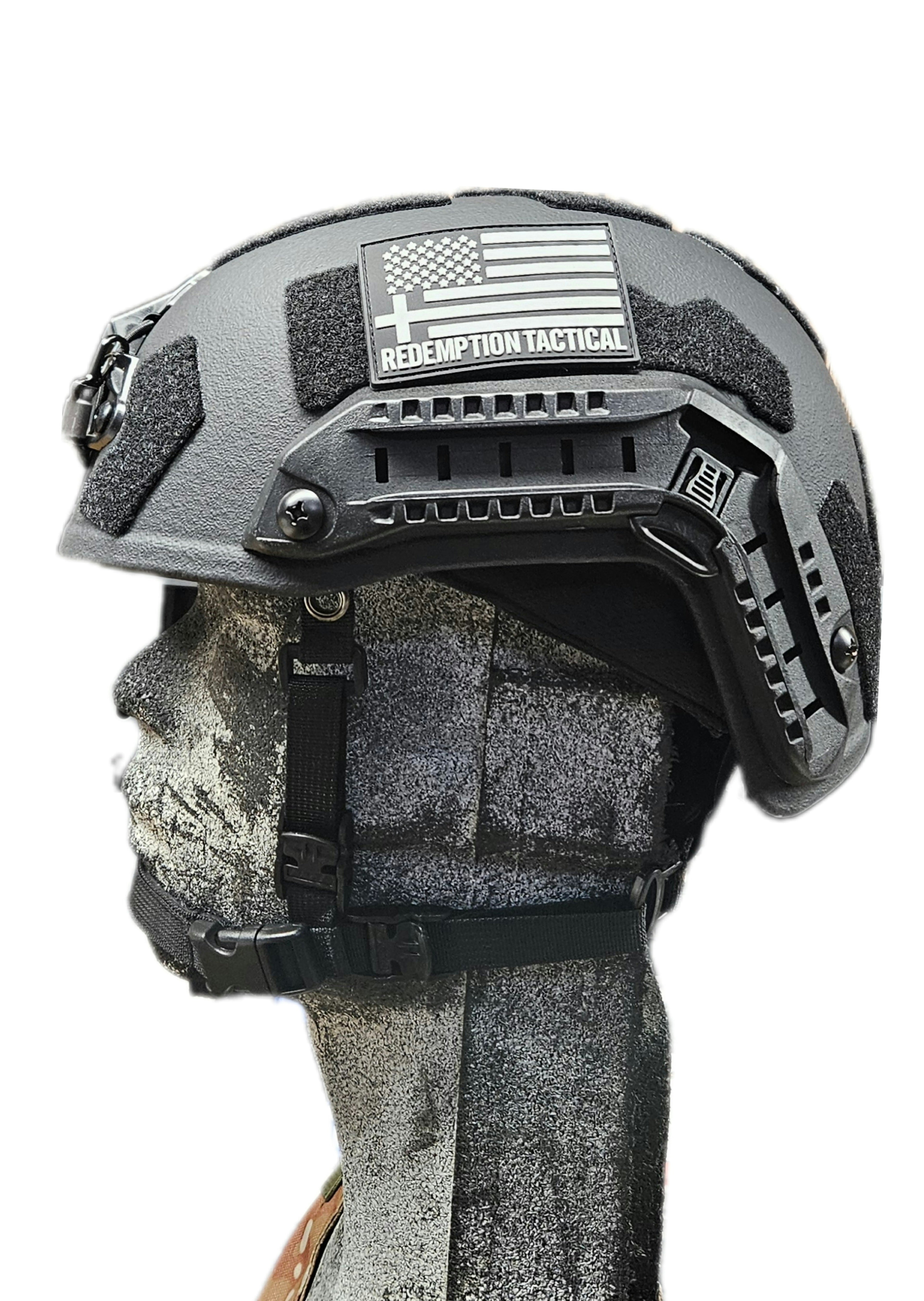 Ballistic Helmet RT2 High Cut Helmet: Tested to LEVEL IIIA (Included Arc Rails, Padding, Straps) - We The Collective