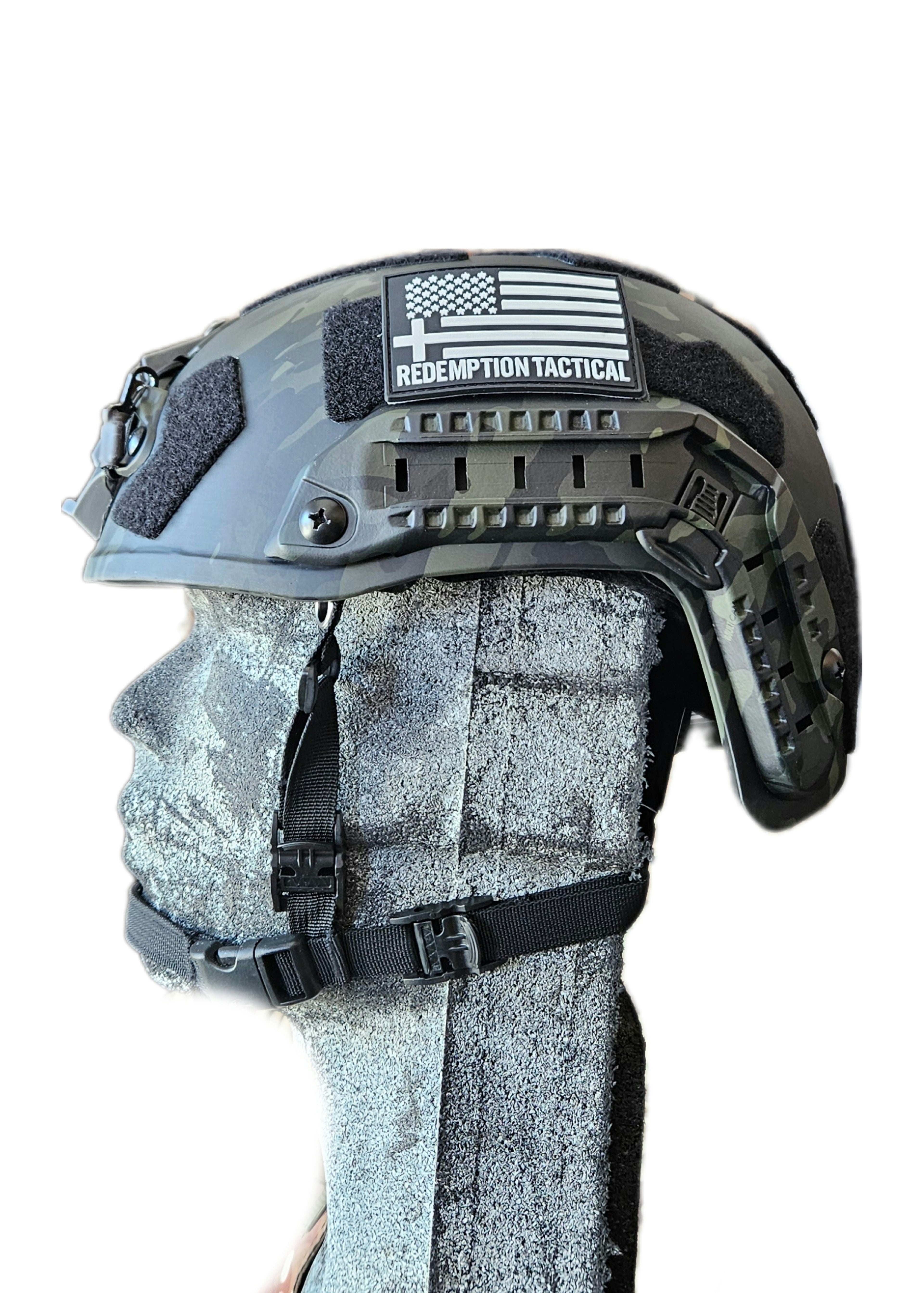 Ballistic Helmet RT2 High Cut Helmet: Tested to LEVEL IIIA (Included Arc Rails, Padding, Straps) - We The Collective