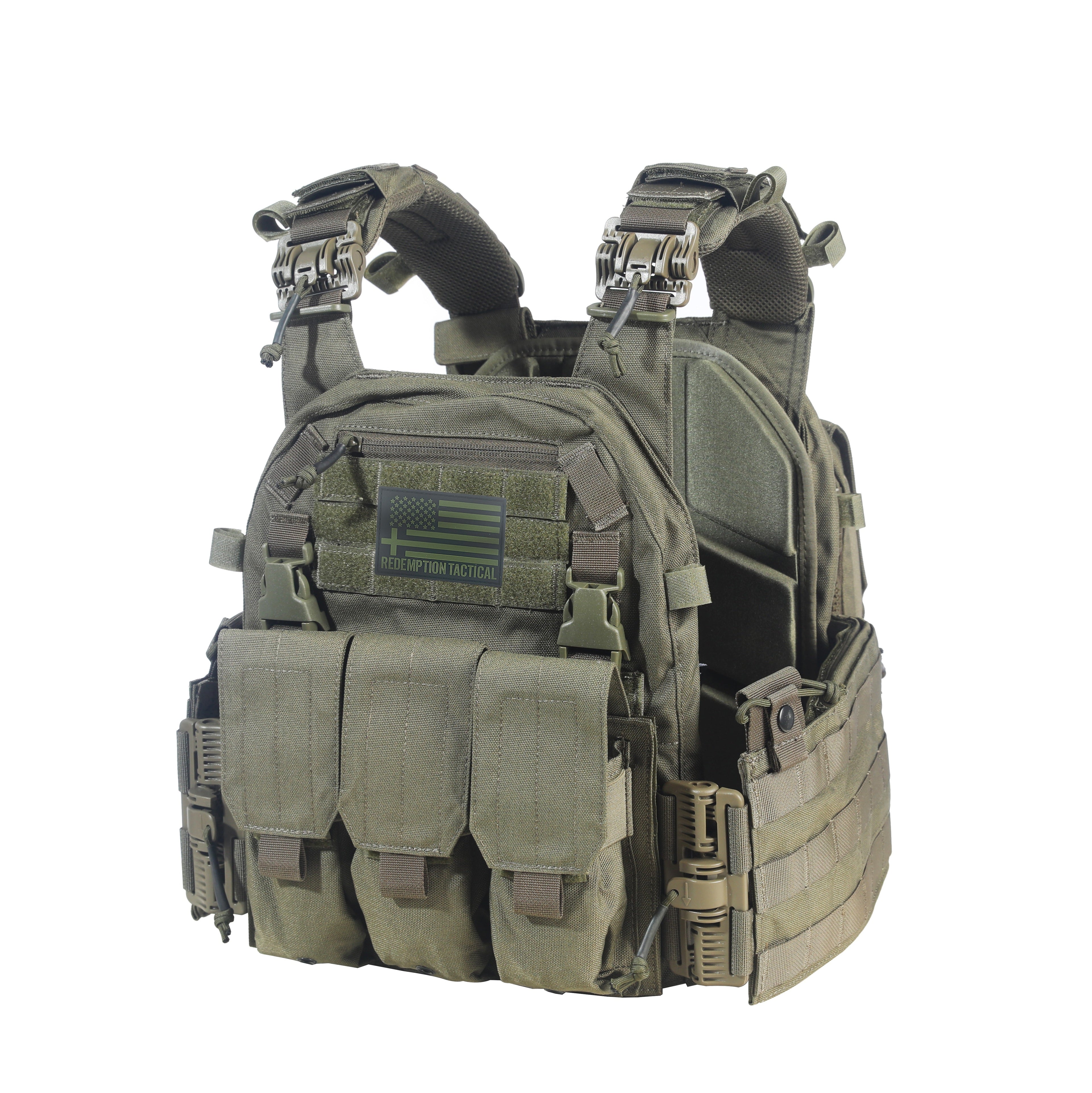 Lightweight Redemption Tactical Archangel 2.0 full kit armor combo with front, back, and side plates displayed.