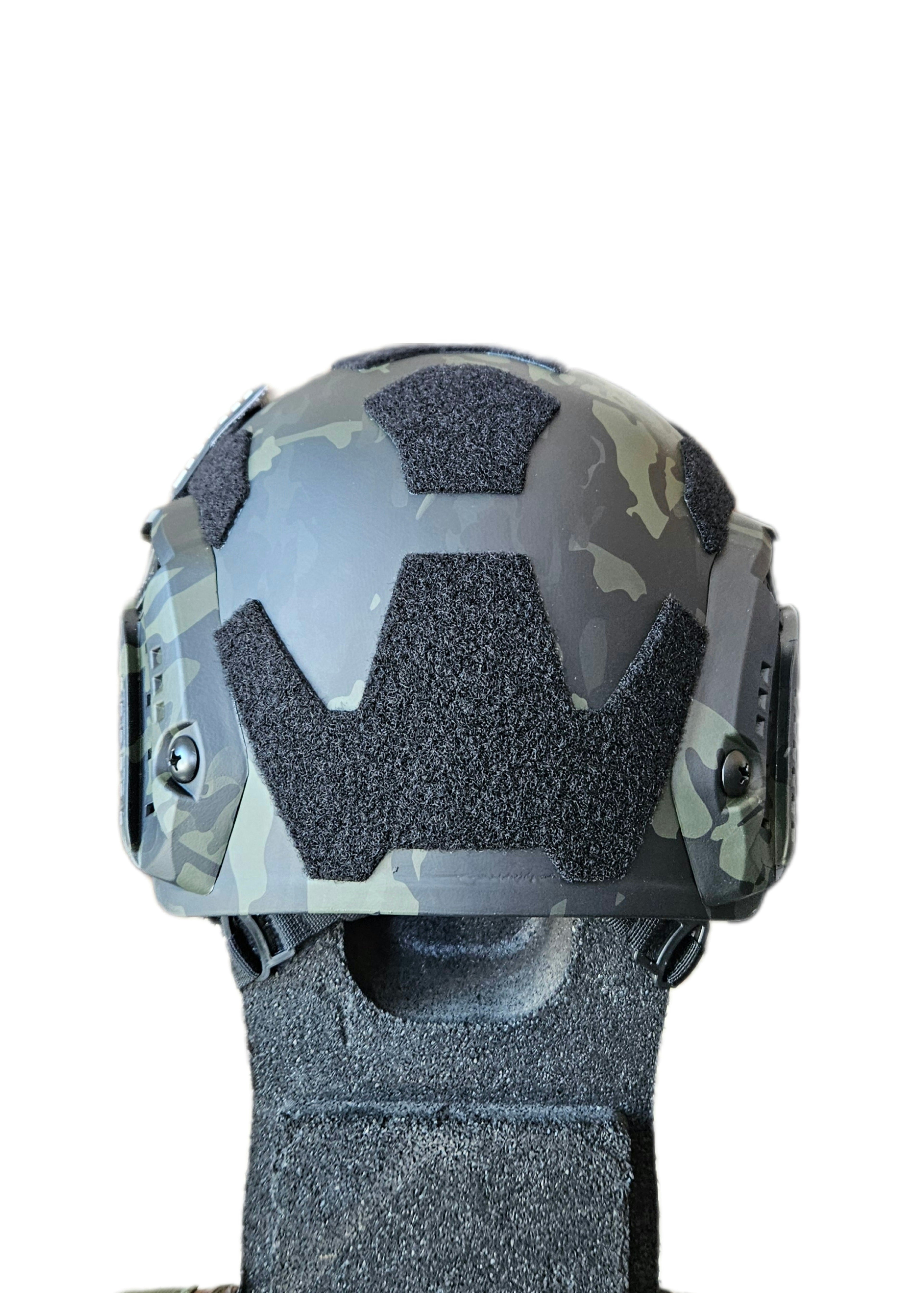 Ballistic Helmet RT2 High Cut Helmet: Tested to LEVEL IIIA (Included Arc Rails, Padding, Straps) - We The Collective